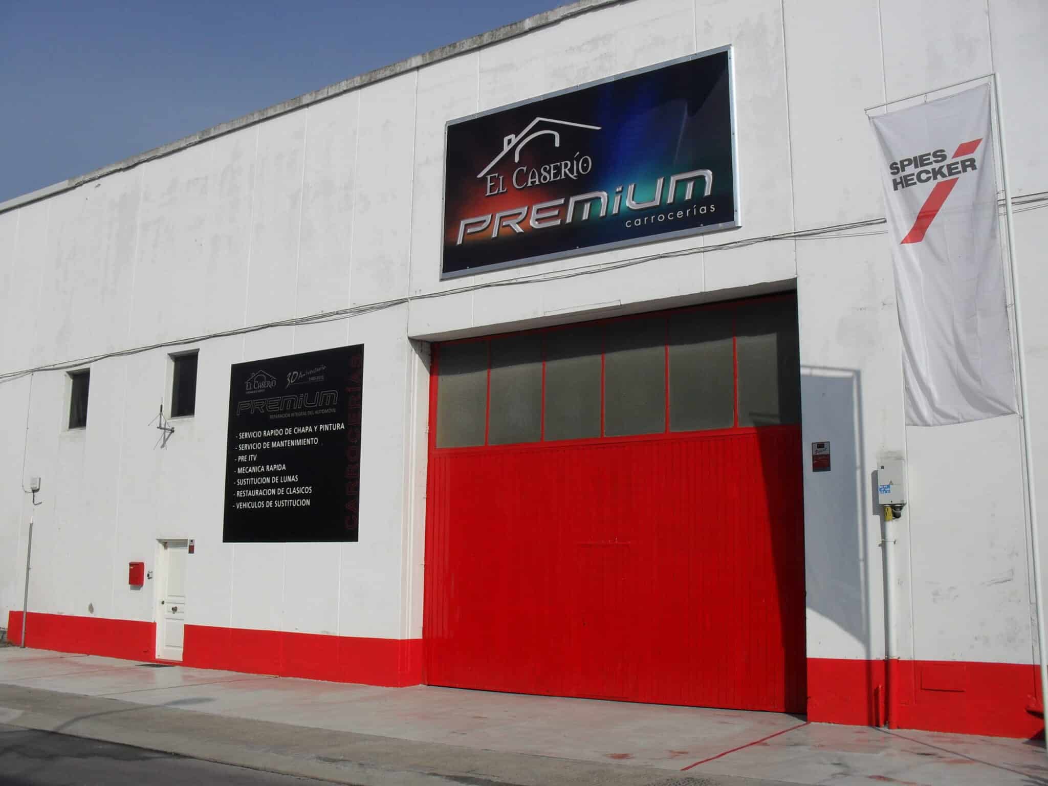 Entrada Carrocerías El Caserío Premium